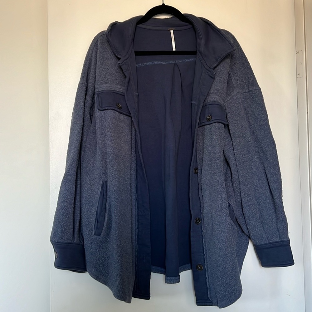 Free People navy jacket